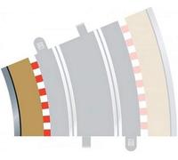 Scalextric C8281 R3 Curve Inner Borders 22.5° (4 pcs)