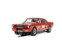 Scalextric - C4658 Circuit de Voitures Miniatures Shelby GT350H - Rouge et Or