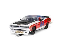 Scalextric Slot Cars Street & Rally C4525 Plymouth Barracuda - Spa Summer Classic 2023 Classic Touring Muscle Cars