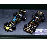 Scalextric C4684A Voiture de Circuit à l'Échelle 1:32 - Coffret Double Ronnie Peterson Lotus 72 et 79