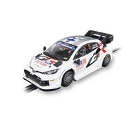 SCALEXTRIC - Véhicule de Course Advance - Voiture Slot - Échelle 1:32 (Toyota Yaris WRC - S. Pajari - Finland '24)