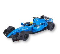 SCALEXTRIC - Véhicule de Course Compact - Voiture Slot - Échelle 1:43 (Formule 1 - Blue & White)