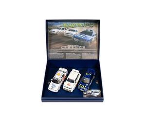 Scalextric Voitures C4612A Colin McRae Coffret de 3 Voitures - Voitures Miniatures pour Circuits et Sets de Course - Idée Cadeau pour Enfants et Adultes, Accessoires