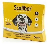 SCALIBOR Collier antiparasitaire - 65 cm - pour Grand Chien