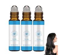 Scalipy Hair Growth Serum pour la perte de cheveux et l'éclairage, le sérum de croissance des cheveux en écaille écaillée, Roll On, Hair Revival Ampoule, pour les femmes et les hommes (3PC)