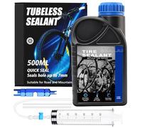 Scalnuvyyh Lait tubeless - 500 ml - Scelle rapidement les trous jusqu'à 7 mm - Pour VTT, vélo de route
