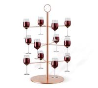 Scalnuvyyh Tour à Boissons, Tour Aperol Champagne Amovible, 3 éTages, 12 Verres Support à Cocktails Aperol Tree, Support MéTallique Sarti Verres à ApéRitif Tum Pour FêTes, Mariages, Bars, Maison