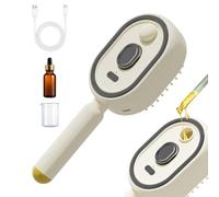 Scalp Massage Brush - Retractable Tooth Combe, Cordless Electronic Vaporizer, Violet Wireless Smoothing Straightener | Water Nourishing Oil Mixing Vessel, Head Therapeutic Cleansing Grooming Wand