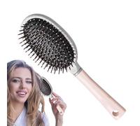 Scalp Massage Comb, Hair Massager Brush, 6.7x3.5x23.5cm/2.64x1.38x9.25 Inches Non-Slip Ergonomic Design, Gentle Scalp Stimulation, 1 Pack Black for Daily Grooming Shower Spa Home