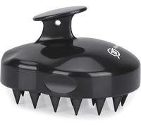 Scalp Massage Shampoo Brush With Soft Silicone Bristles For Scalp Care,Relax Head And Remove Dandruff,Relieve Stress And Promote Dheveux,Black
