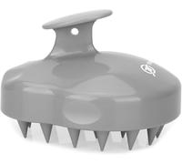 Scalp Massage Shampoo Brush With Soft Silicone Bristles For Scalp Care,Relax Head And Remove Dandruff,Relieve Stress And Promote Dheveux,Grey
