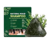 Scalp Revival Bar Shampooing solide, barre de shampooing anti-dilution, avec romarin et acides aminés, pour tous les types de cheveux et cheveux colorés