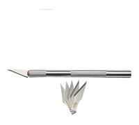 Scalpel avec 20 lames de rechange. Cutter de précision.
