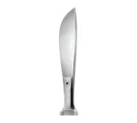 Scalpel Hammacher® avec manche en bois 155 mm, lame 25 mm boule