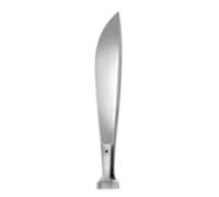 Scalpel Hammacher® avec manche en bois 155 mm, lame 40 mm boule
