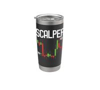 Scalper | Achat et vente | Trading | Scalping Design Gobelet isotherme en acier inoxydable double paroi