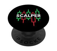Scalper pour Scalping Rapide et Day Traders Amateurs PopSockets PopGrip Adhésif