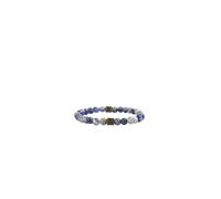 Scalpers Bracelet 'Stories' bleu / blanc, Taille One Size