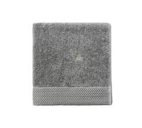 Scalpers Serviette de Toilette Nidus 50 x 100 cm, 100% Coton, 550 g/m², Agave brodée avec Logo Home