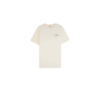 Scalpers T-Shirt 'Taste' marine / blanc cassé, Taille XS