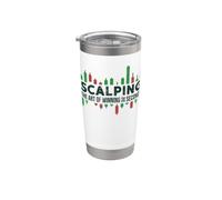 Scalping L'art de gagner en quelques secondes - Scalpers Trading Gobelet isotherme en acier inoxydable double paroi