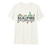 Scalping l'art de Gagner en Quelques Secondes - Scalpers Trading T-Shirt Haut de Gamme