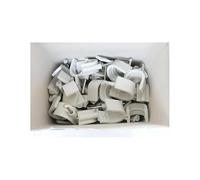 Scame - Attaches pontet à clouer Ø 19mm (boite de 100) cavalier gris pour fixation de gaines, tubes et cables FASTY