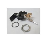 Scame - Bouton verrou polyamide à clé 2433A pour fermeture coffret industriel série GISSEY