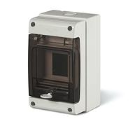 Scame domino - Boîte de distribution série domino pour 4 modules din