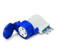 scame Libera - Adaptateur/A IP44 2 pôles + terre 16 A 200 - 250 V courant alternatif domestique/O