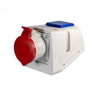 scame Optima - Base murale Combi IP44 3 pôles + neutre + terre 16 A 346 - 415 V