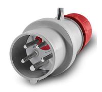 scame Optima - fiche avec inverseur 3 pôles + neutre + terre IP44 32 A 346 - 415 V Courant alternatif