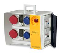 Scame Parre 656.5924-253 Cadre pour alimentation chantier Edile, 400 V, gris