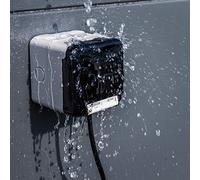 Scame Protection - Base murale standard Frances IP66 M95 16 A 250 V