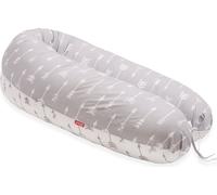 Scamp Coussin d'allaitement Coussin de grossesse avec différentes housses Arrow Grey White