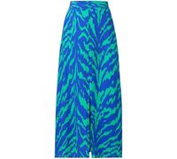 SCAMP & DUDE SCAMP & DUDE Blue Button Through Skirt Candy Zebra Blue EU 40 (UK 12)