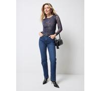 SCAMP & DUDE SCAMP & DUDE Blue Paradise Mesh Top