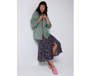 SCAMP & DUDE SCAMP & DUDE Green Quilted Bolt Bomber Jacket