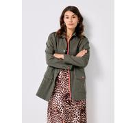 SCAMP & DUDE SCAMP & DUDE Green Studded Bolt Utility Jacket