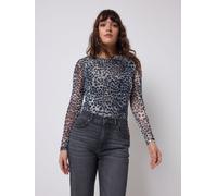 SCAMP & DUDE SCAMP & DUDE Grey Paradise Mesh Top