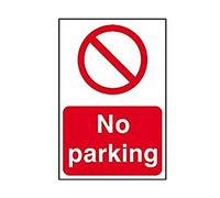 Scan 0605 Panneau en PVC No Parking 200 x 300 mm