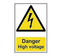 Scan 0761 Panneau en PVC Danger High Voltage 200 x 300 mm