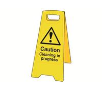 SCAN 4703 Caution Cleaning in Progress résistant une planche