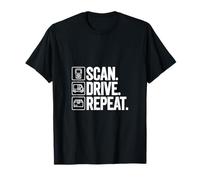 Scan Drive Repeat - Livreur de Colis T-Shirt