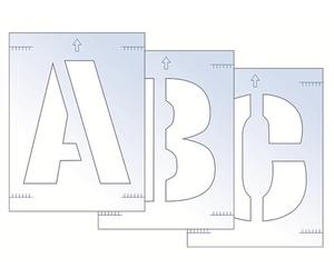 SCAN Letter Stencil Kit 300 mm