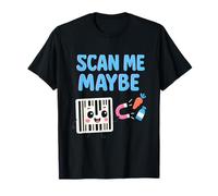 Scan Me Maybe Aimant de Magasin de Codes-Barres Humoristiques T-Shirt