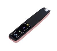 Scan Reader Pen 4 Surligneur Numérique OCR, Traducteur 16 Go Dict, Stylo Traducteur pour Les Devoirs, la Lecture, Les Cours, avec Stylo de Lecture, pour la Traduction (Rose)