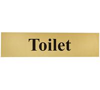 SCAN Toilet - Polished Brass Effect 200 x 50 mm