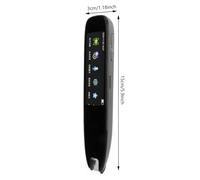 Scan Traduction Stylo, Lecteur de Stylo de Dictionnaire électronique Hors Ligne avec écran Tactile de Protection Contre l'œil HD traducteur de Langue Portable pour Les journaux de