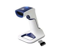 ScanAvenger Portable sans Fil 1D, Scanner de Code à Barres Bluetooth, Pistolet de numérisation pour la Gestion des Stocks, USB (1D avec Stand de Nouvelle Génération)